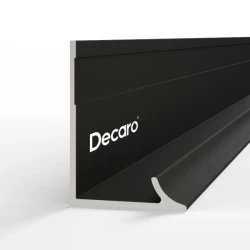 Угловой внутренний профиль Decaro D1184 Черный анодированный