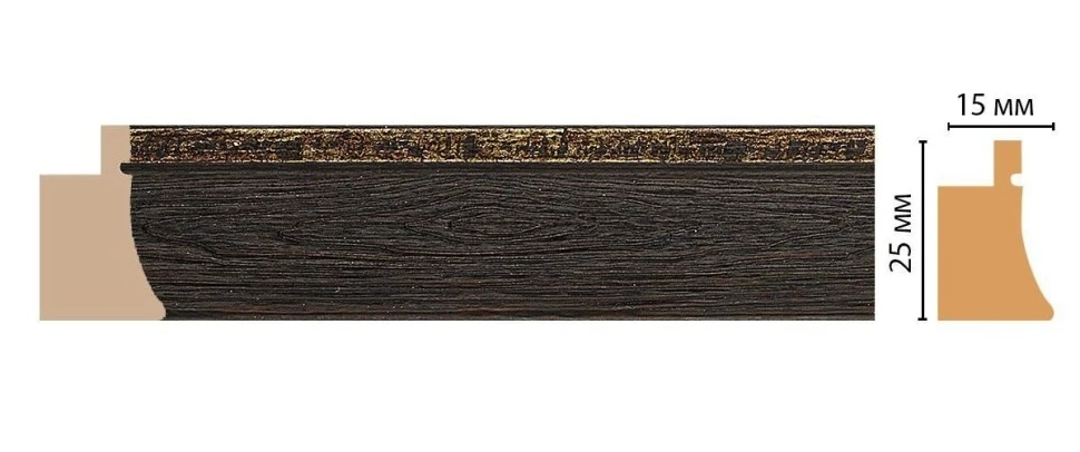 Багет Decomaster 584-1333 на otdelka1.ru