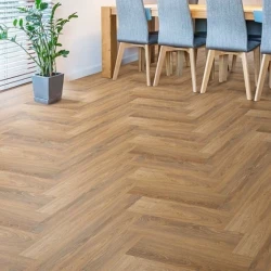 Виниловый Ламинат Floor Factor Herringbone HB15 Tobacco Braun Oak