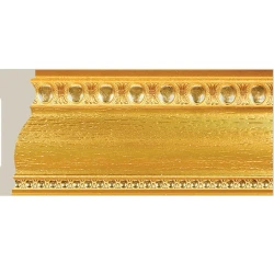 Плинтус Cosca потолочный 60 золотой T1060/GS2