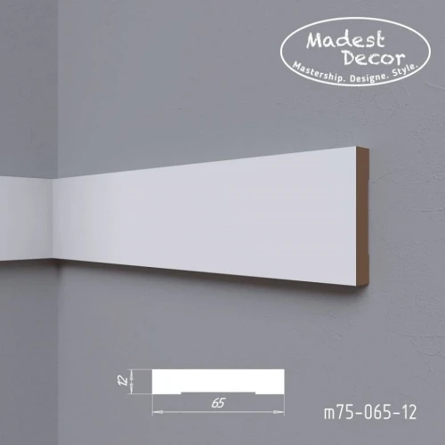 Молдинг МДФ под покраску Madest Decor M75-065-12 на Otdelka1.ru