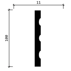 Пилястра Decor Dizayn DD201