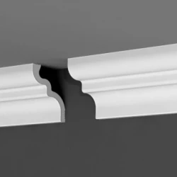 Плинтус потолочный Де-Багет П02 65-80