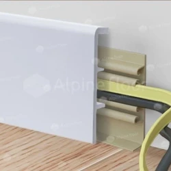 Плинтус Alpine Floor Rico Concept 80 Белый