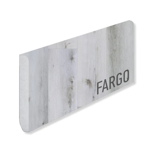 Кварцевый плинтус Fargo DL 1601 Дуб снежный на Otdelka1.ru