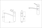 Смеситель EMAR EC-3011 3011.9 Алмаз на Otdelka1.ru