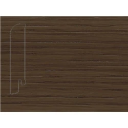 Плинтус шпонированный Педрос / Pedross Дуб Авалон 80 х 18 мм