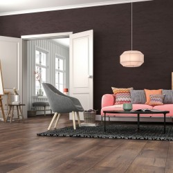 Ламинат Кронотекс / Kronotex Exquisit Plus D4766 Дуб тёмный Петерсон