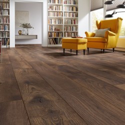 Ламинат Кронотекс / Kronotex Exquisit Plus D4766 Дуб тёмный Петерсон