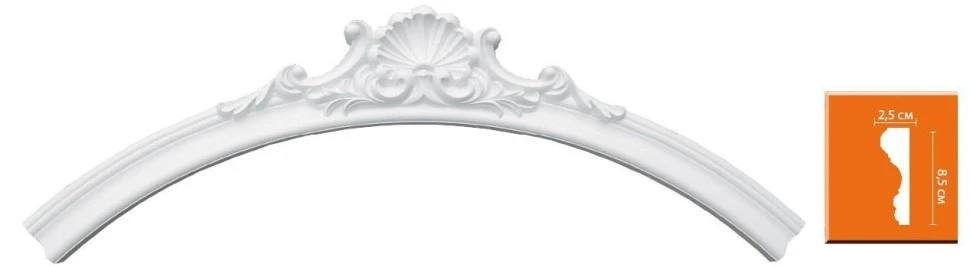 Радиус 1/4 Decomaster 897174-151 на otdelka1.ru