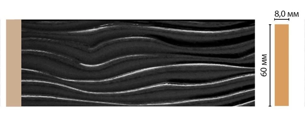 Молдинг Decomaster D043-195 на otdelka1.ru