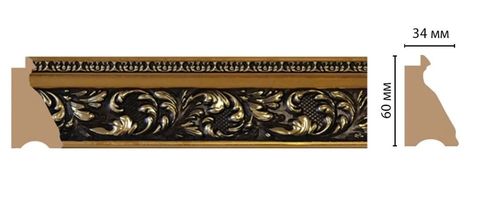 Багет Decomaster 587-1604 на otdelka1.ru
