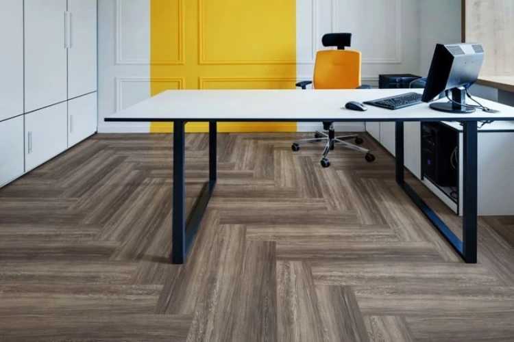 Виниловый Ламинат Floor Factor Herringbone HB17 Brushed Smoke Oak на Otdelka1.ru