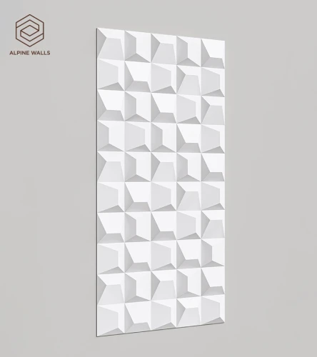 Декоративная панель Alpine Walls Geometrium ECOGR0202W Белый на otdelka1.ru