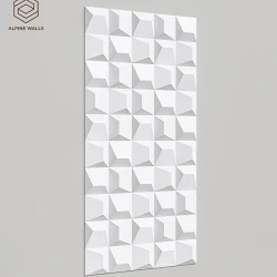 Декоративная панель Alpine Walls Geometrium ECOGR0202W Белый