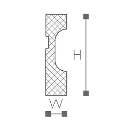 FD7 плинтус Wallstyl NMC 70х18х2000 мм
