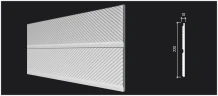 Стеновая панель 3D Decor Dizayn DD920 3м на otdelka1.ru