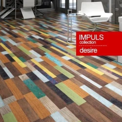 Клеевая напольная пробка Коркстайл / Corkstyle Impuls Desire