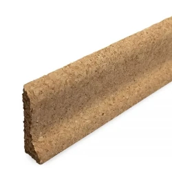 Пробковый плинтус Euro широкий C-101