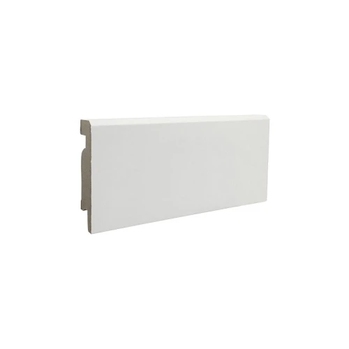 Плинтус МДФ Белый ламинированный Finitura Dekor F3 70x16 на Otdelka1.ru