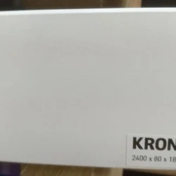 Плинтус МДФ Кронотекс / Kronotex F Белый