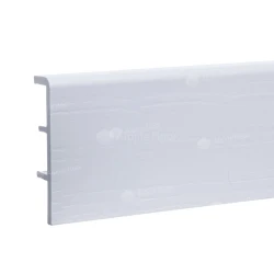 Плинтус Alpine Floor Rico Concept 80 Белый с тиснением