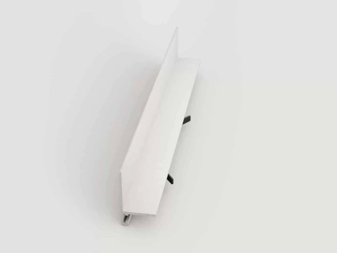 Микроплинтус Laconistiq Micro L Белый матовый на otdelka1.ru