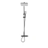 Душевая система Royce Про RCS-120504BL, с изливом, черн. мат. на Otdelka1.ru
