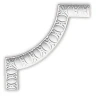 Угол декоративный Decomaster 98885-2 на Otdelka1.ru