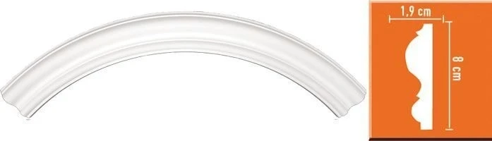 Радиус 1/4 Decomaster 897617-120 на otdelka1.ru