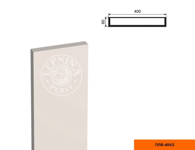 Составная пилястра тело LepninaPlast ПЛВ-400/2 на otdelka1.ru