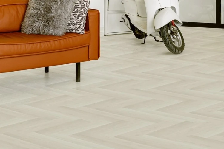Виниловый Ламинат Floor Factor Herringbone HB18 Cloud Oak на otdelka1.ru