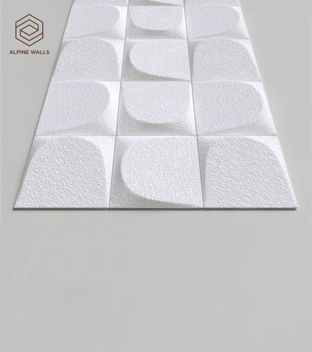 Декоративная панель Alpine Walls Geometrium ECOGR0203W Белый на otdelka1.ru