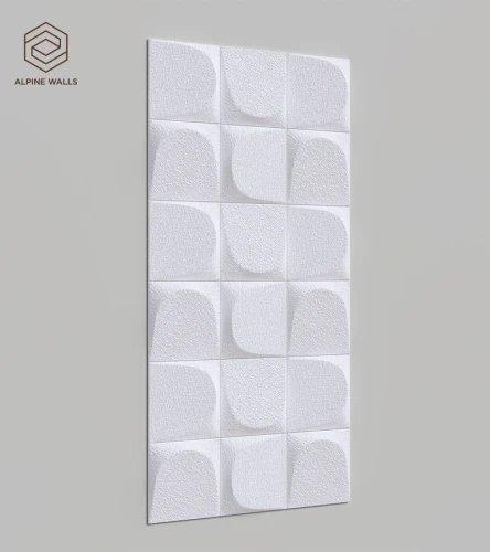 Декоративная панель Alpine Walls Geometrium ECOGR0203W Белый на otdelka1.ru