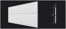 Стеновая панель 3D Decor Dizayn DD921 3м на otdelka1.ru