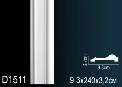 Пилястра Perfect / Перфект D1511F на Otdelka1.ru