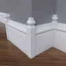 Соединительный элемент для плинтуса МДФ под покраску Madest Decor CD23 на Otdelka1.ru