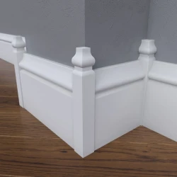 Соединительный элемент для плинтуса МДФ под покраску Madest Decor CD23