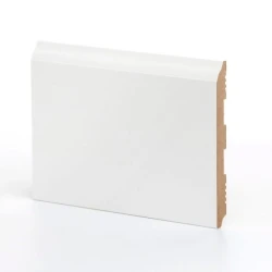 Плинтус МДФ Ликорн К-18 133 мм Белый