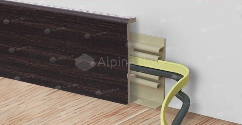 Плинтус Alpine Floor Rico Concept 80 Венге Мали на Otdelka1.ru