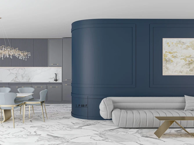 Плинтус-молдинг Perfect / Перфект P88 Flex на otdelka1.ru