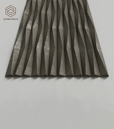 Декоративная панель Alpine Walls Geometrium ECOGR0204G Коричневый на otdelka1.ru