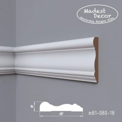 Молдинг МДФ под покраску Madest Decor M81-080-18