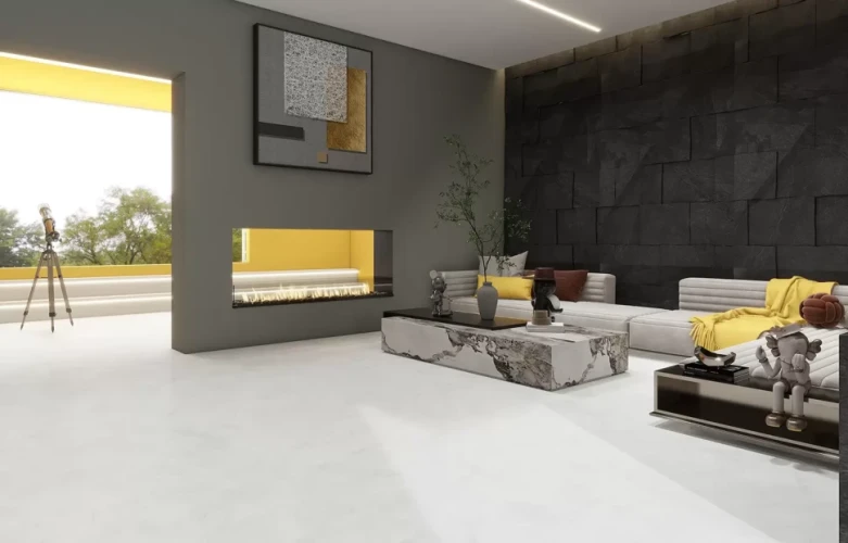 Кварцевый ламинат Stone Floor DCA5 MP Серый мрамор на Otdelka1.ru