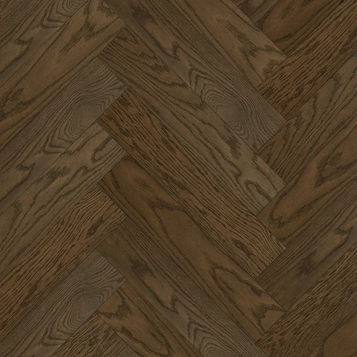 Кварцевый паркет Quartz Parquet Английская елка 5/0.6 мм 33-413 Дуб Брауни на otdelka1.ru