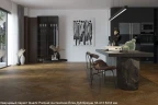 Кварцевый паркет Quartz Parquet Английская елка 5/0.6 мм 33-413 Дуб Брауни на otdelka1.ru