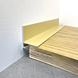 Микроплинтус Teckwood L-20 RAL1001 Бежевый Муар