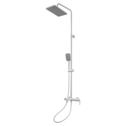 Душевая система Royce Про RCS-120504WH, с изливом, белый