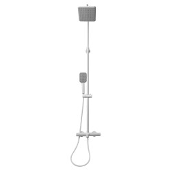 Душевая система Royce Про RCS-120504WH, с изливом, белый