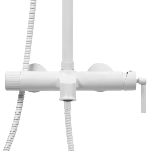 Душевая система Royce Про RCS-120504WH, с изливом, белый на Otdelka1.ru